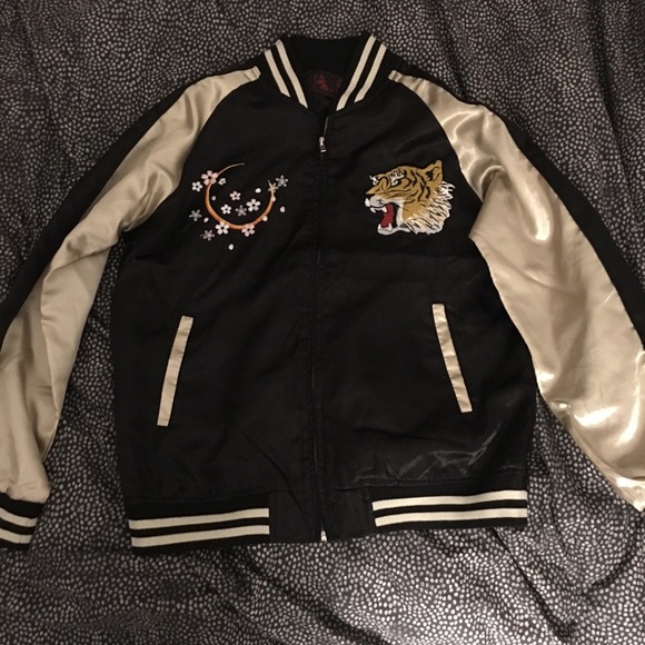 made in Japan Jackets & Blazers - 100% Authentic! 🙌🏽 Japanese Silk Bomber Jacket